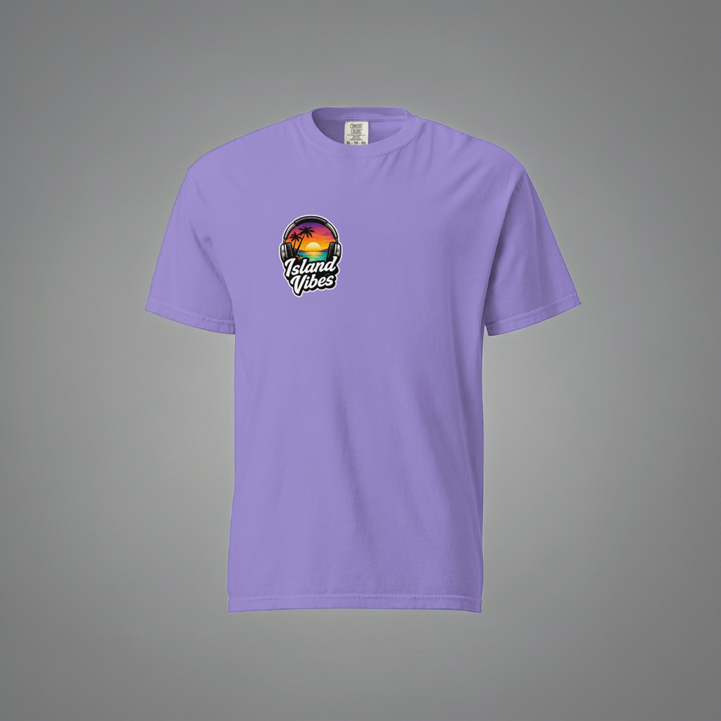 Unisex garment-dyed heavyweight t-shirt